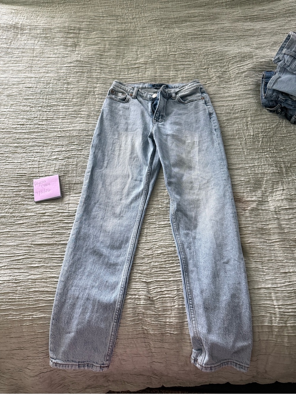Aeropostale Light Blue Mom jeans Women's Jeans